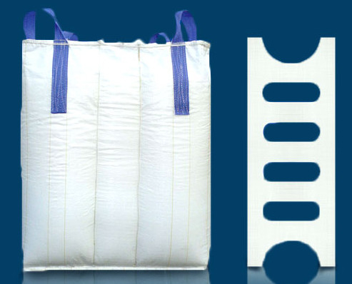 Inner Baffle 1-2T White Fibc Jumbo Bags قابل استفاده مجدد مواد PP