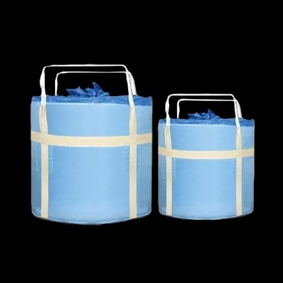 کیسه های فله پلی پروپیلن بسته بندی بافته شده 500 کیلوگرمی روکش دامن FIBC تاشو